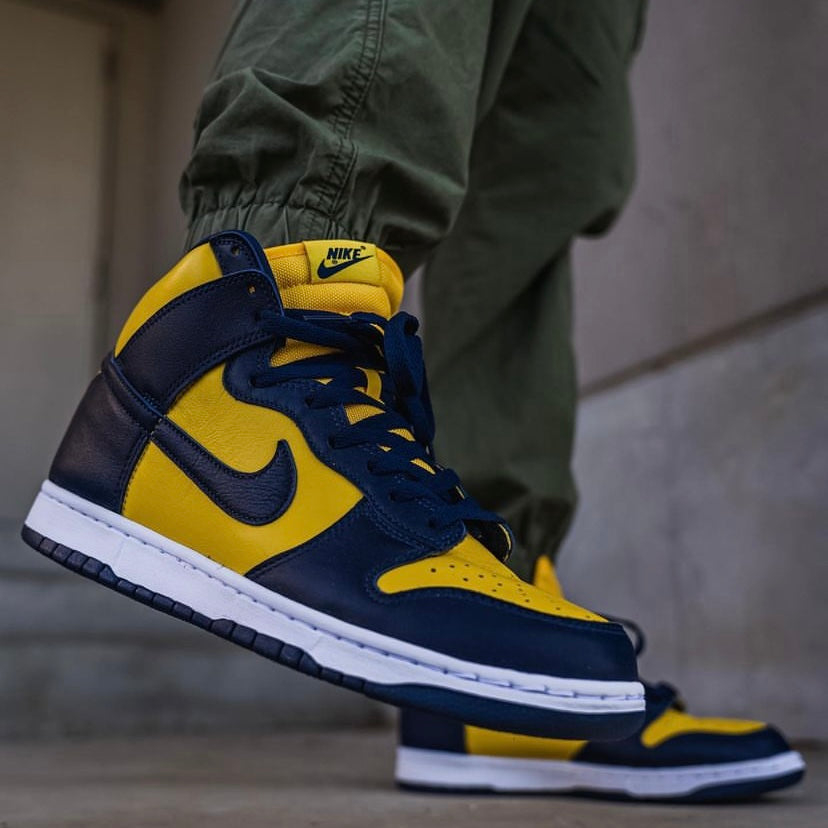 Nike Dunk High Michigan (2020) Request – Justshopyourshoes