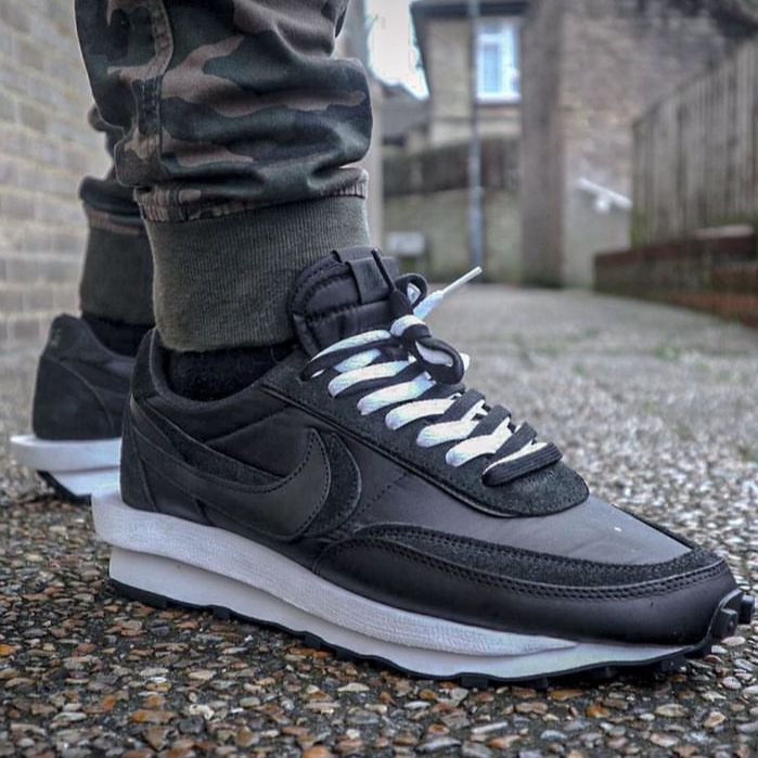 Nike LD Waffle Sacai Black Nylon Request – Justshopyourshoes