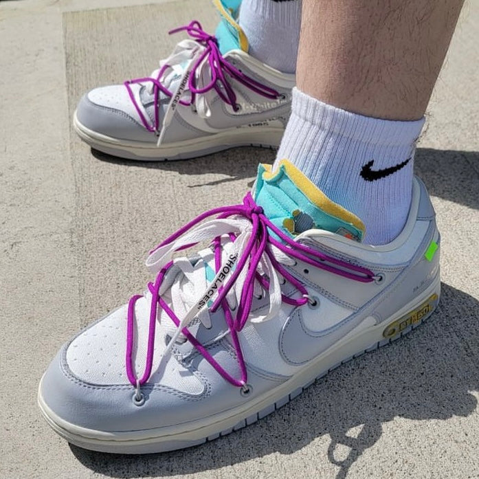 Nike Dunk Low Off-White Lot 21 Request – Justshopyourshoes